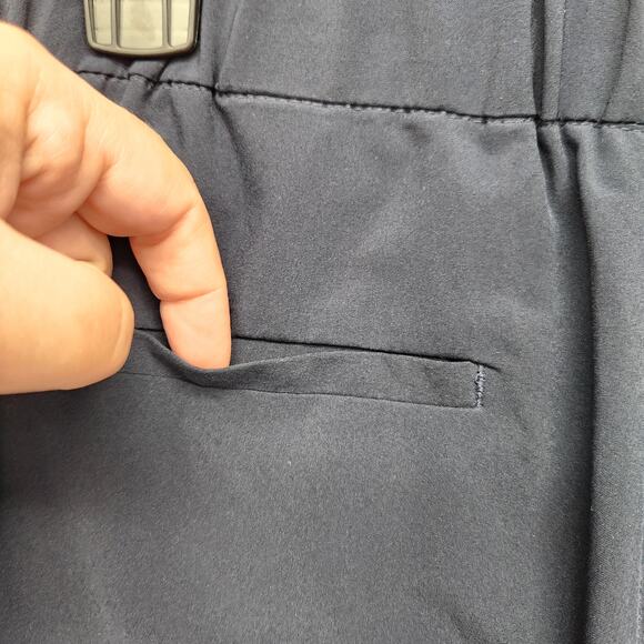 Banana Republic Navy Tie Waist Cargo Joggers Pull on Pants Women's M - Picture 8 of 11